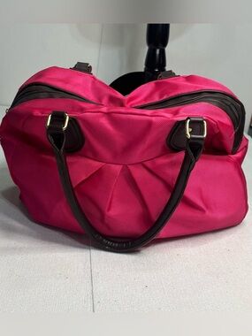 Ion Color Brilliance Pink Nylon Weekender